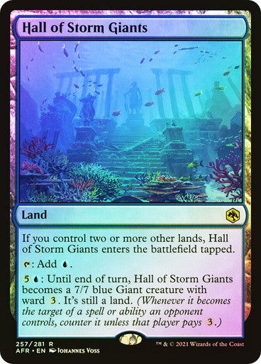 Hall of Storm Giants Foil