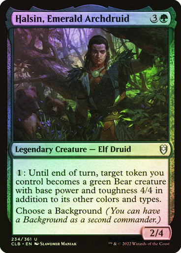 Halsin, Emerald Archdruid Foil
