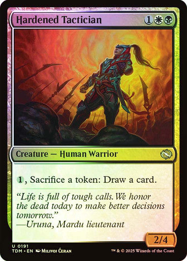 Hardened Tactician Foil