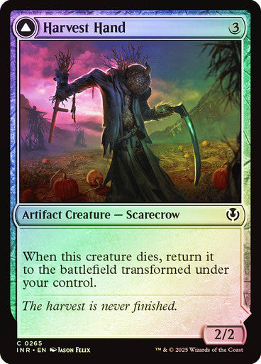 Harvest Hand // Scrounged Scythe Foil
