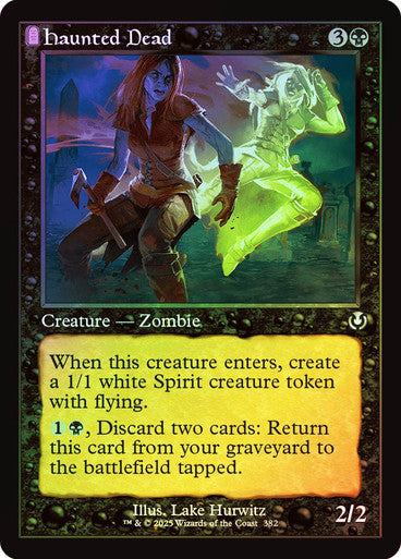 Haunted Dead (Retro Frame) Foil