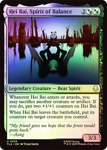 Hei Bai, Spirit of Balance Foil