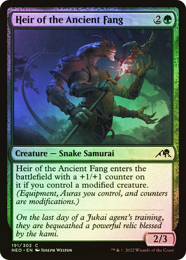 Heir of the Ancient Fang Foil