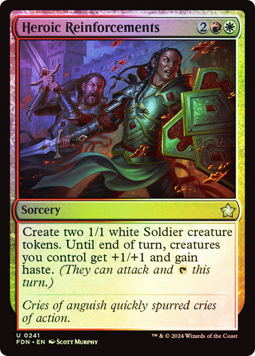 Heroic Reinforcements Foil