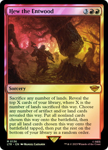 Hew the Entwood Foil