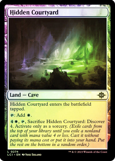 Hidden Courtyard Foil