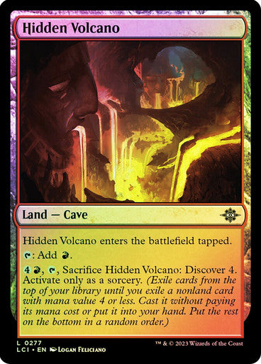 Hidden Volcano Foil