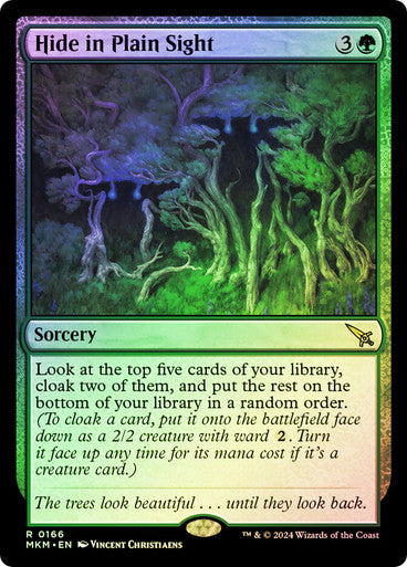 Hide in Plain Sight Foil