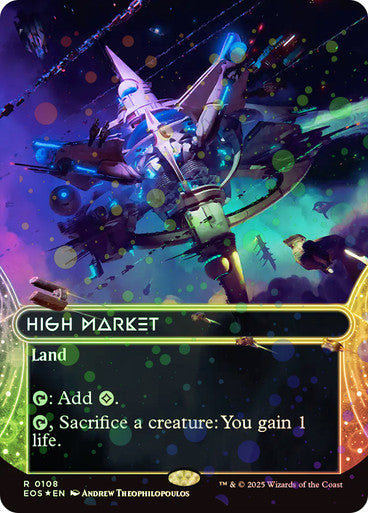 High Market (Borderless) Galaxy Foil