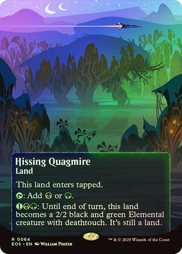 Hissing Quagmire (Borderless) Foil