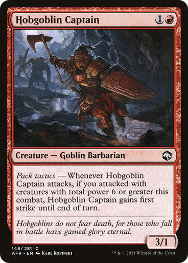 Hobgoblin Captain (Spanish)