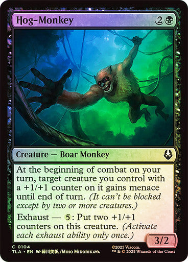 Hog-Monkey Foil