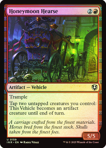 Honeymoon Hearse Foil