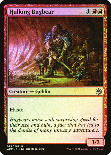 Hulking Bugbear Foil
