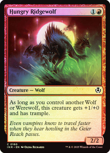 Hungry Ridgewolf Foil