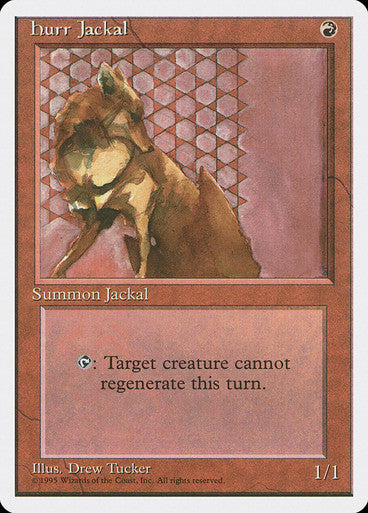 Hurr Jackal (French)