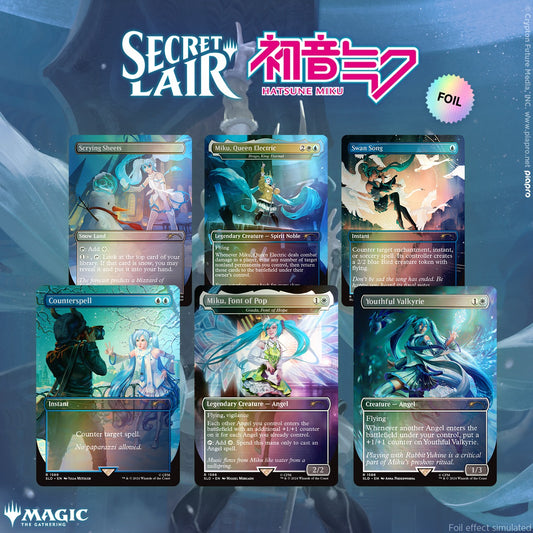 Preventa Secret Lair x Hatsune Miku: Winter Diva EN Foil Edition