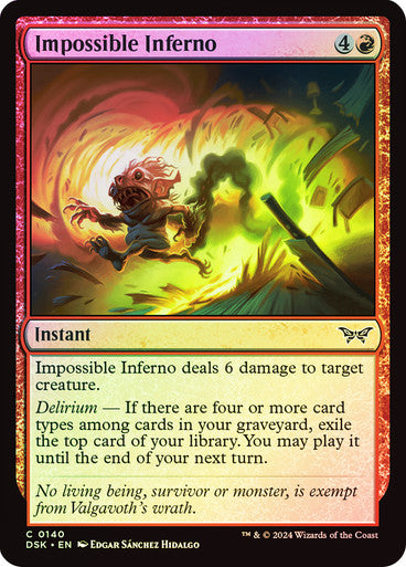 Impossible Inferno Foil