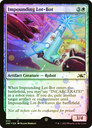 Impounding Lot-Bot Galaxy Foil