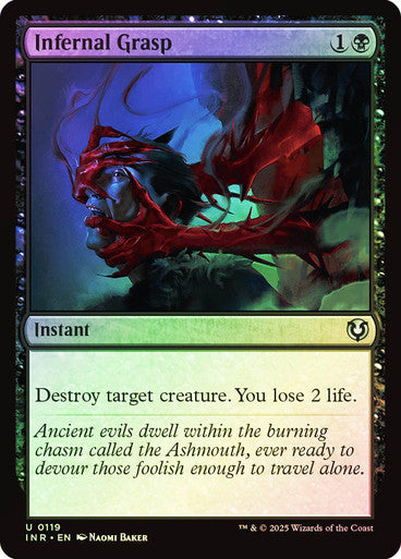 Infernal Grasp Foil