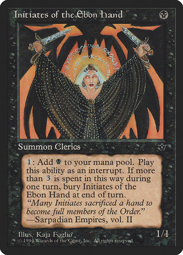 Initiates of the Ebon Hand (Kaja Foglio)