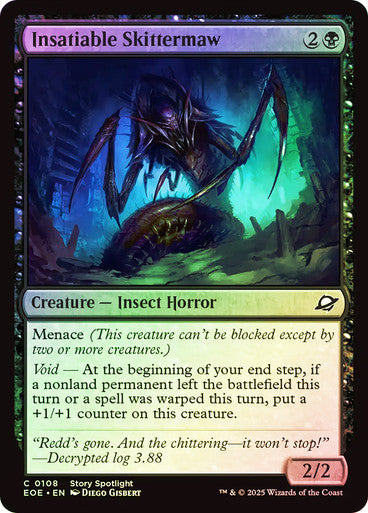 Insatiable Skittermaw Foil