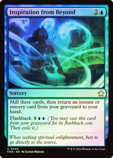 Inspiration from Beyond Foil