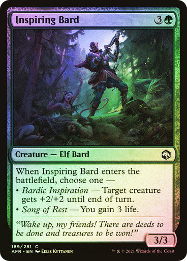 Inspiring Bard Foil