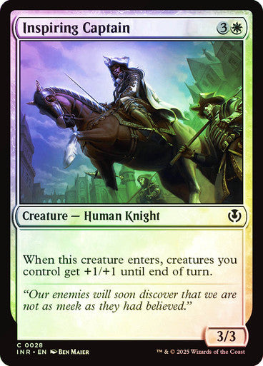 Inspiring Captain Foil