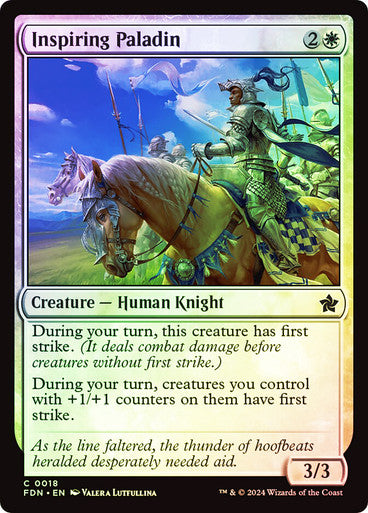 Inspiring Paladin Foil