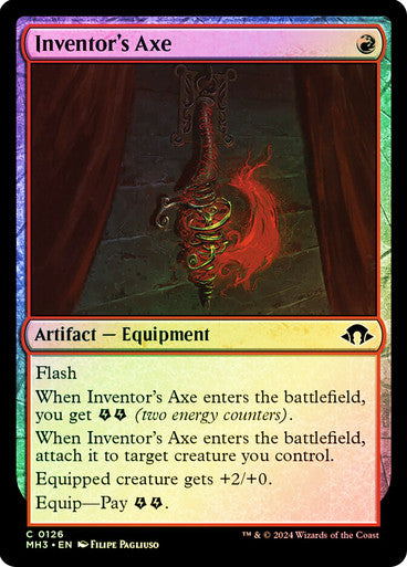 Inventor's Axe Foil