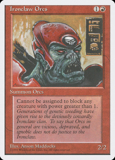 Ironclaw Orcs (Spanish)