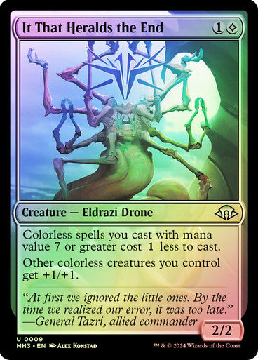 It That Heralds the End Foil