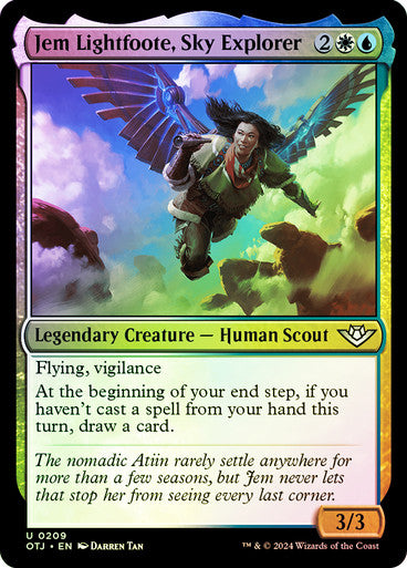 Jem Lightfoote, Sky Explorer Foil