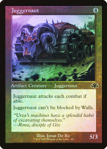 Juggernaut (Retro Frame) Foil
