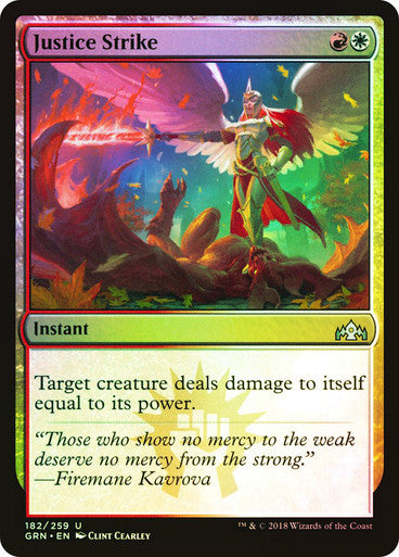 Justice Strike Foil