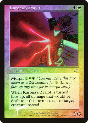 Karona's Zealot Foil