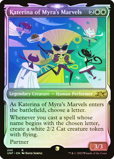 Katerina of Myra's Marvels (Showcase) Foil