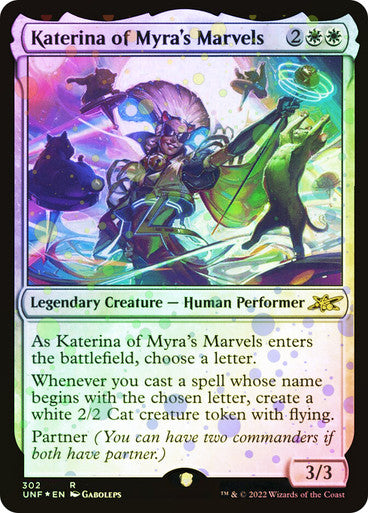 Katerina of Myra's Marvels Galaxy Foil