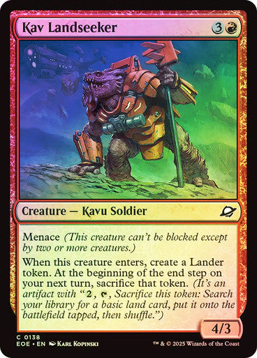 Kav Landseeker Foil