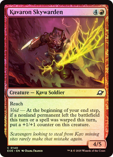 Kavaron Skywarden Foil