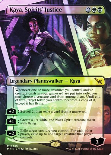 Kaya, Spirits' Justice (Borderless) Foil