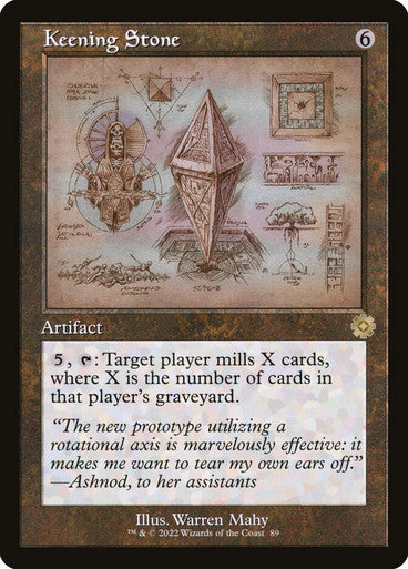 Keening Stone (Retro Frame)
