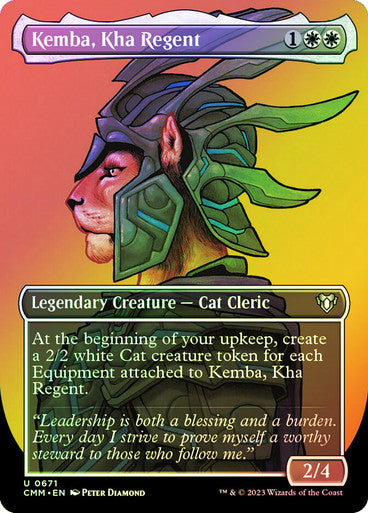 Kemba, Kha Regent (Borderless) Foil