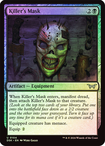 Killer's Mask Foil