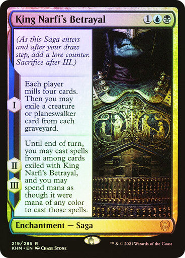 King Narfi's Betrayal Foil