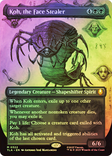 Koh, the Face Stealer (Borderless) Foil