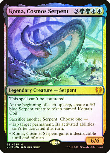 Koma, Cosmos Serpent Foil