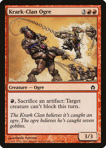 Krark-Clan Ogre (Spanish)