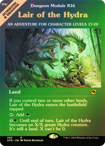 Lair of the Hydra (Showcase) Foil